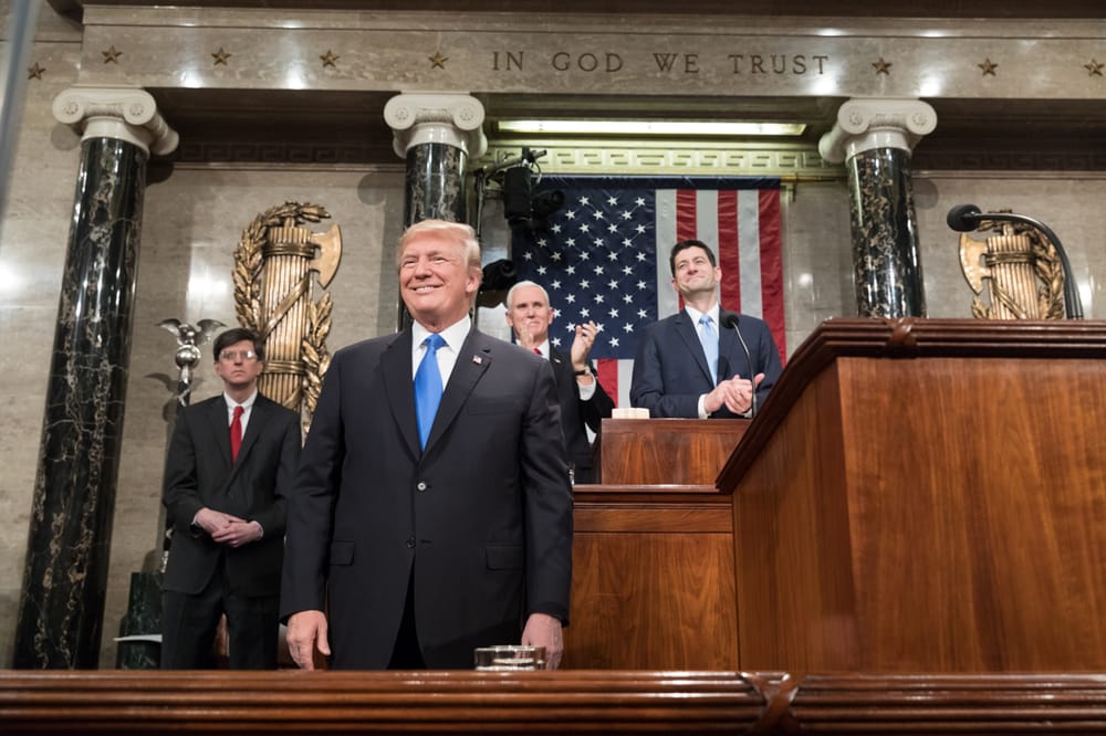 Trump parlerà al Congresso il 4 marzo