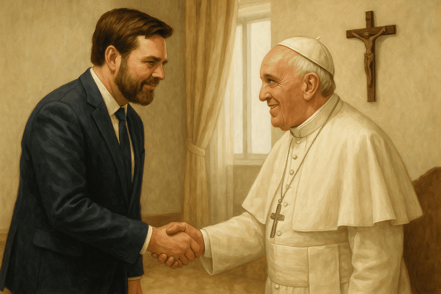 Vance incontra Papa Francesco a Pasqua:  incontro riservato in Vaticano