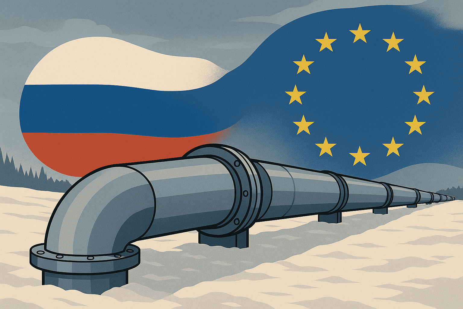 Usa e Russia trattano per ripristinare le forniture di gas russo all'Europa