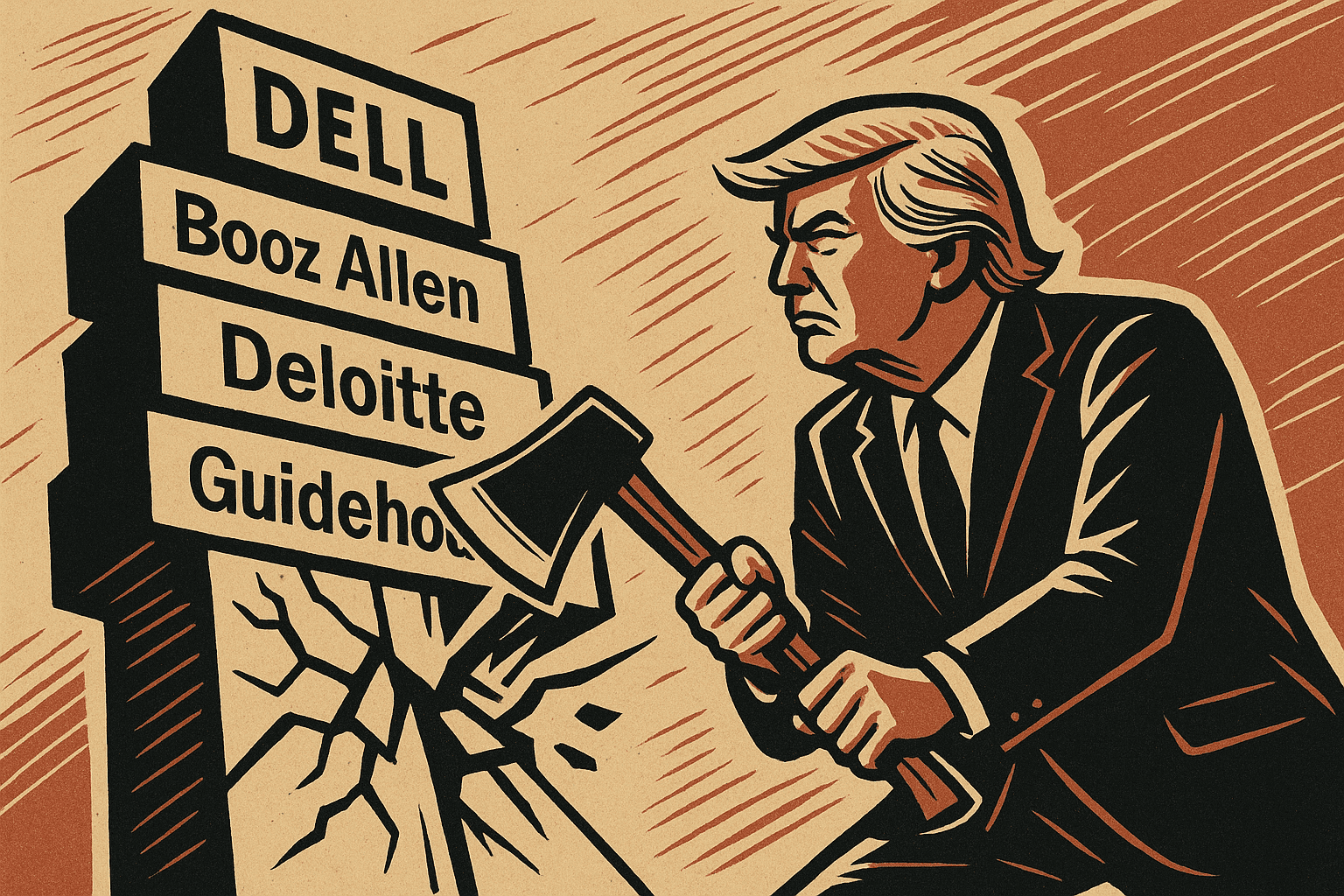 Trump vuole tagliare i contratti federali con le aziende tech