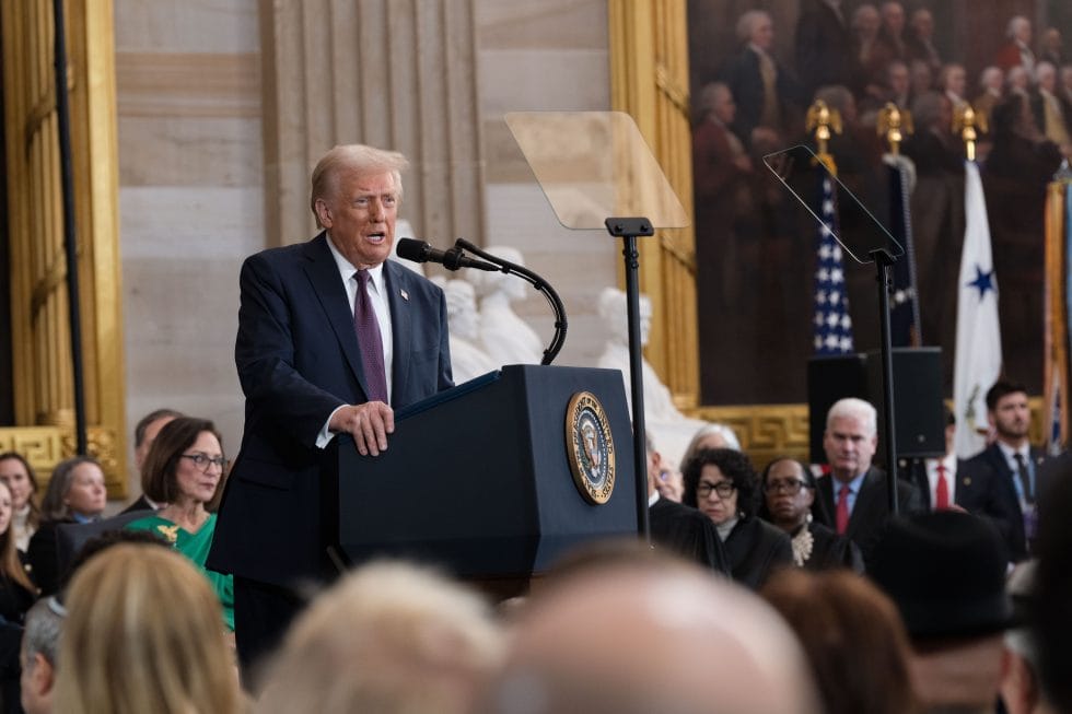Il discorso di insediamento di Trump tradotto integralmente