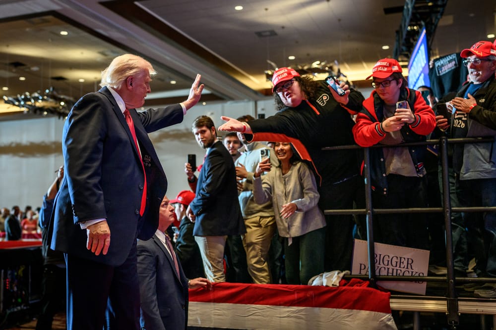 Trump difende la sua politica economica in North Carolina