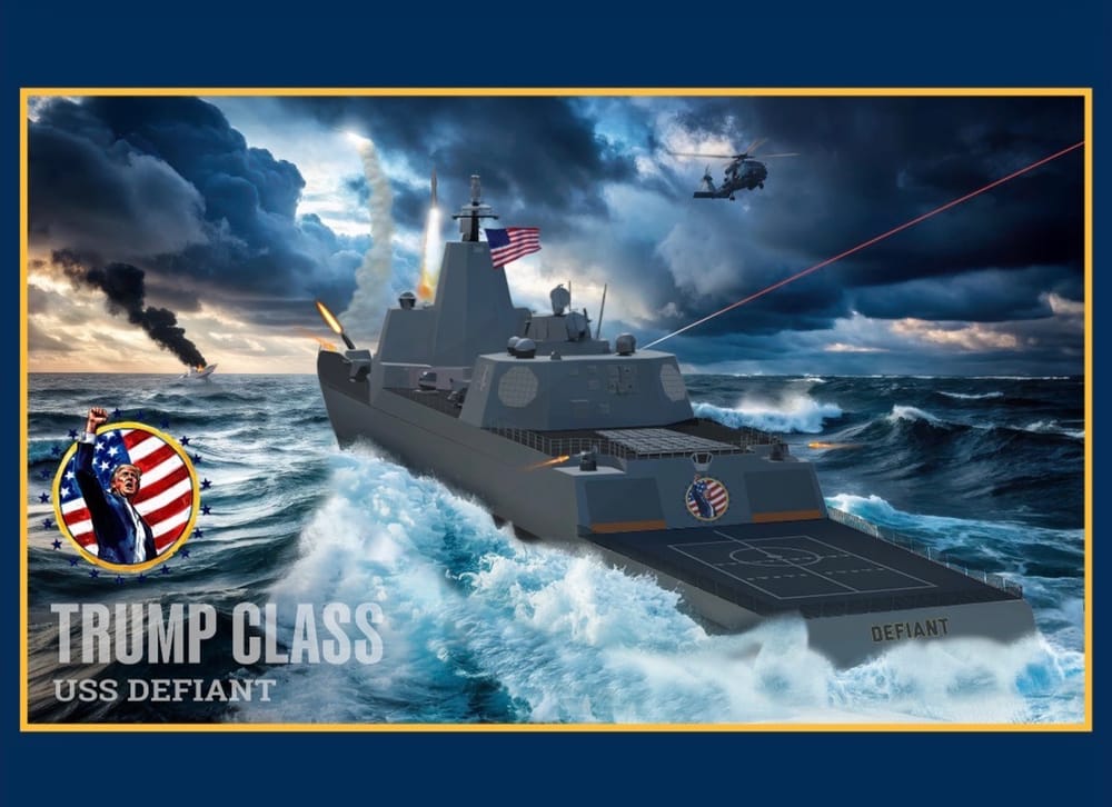 Trump annuncia nuove navi da guerra che porteranno il suo nome