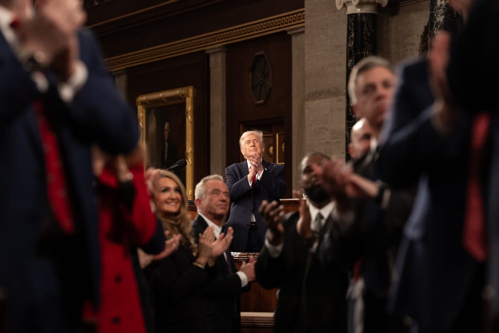 Il discorso di Trump al Congresso ha perso 4 milioni di spettatori rispetto all'anno scorso