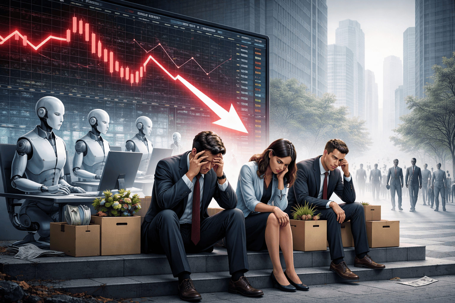 Un’analisi sull’impatto dell’IA condotta da Citrini Research ha causato un forte calo in Borsa