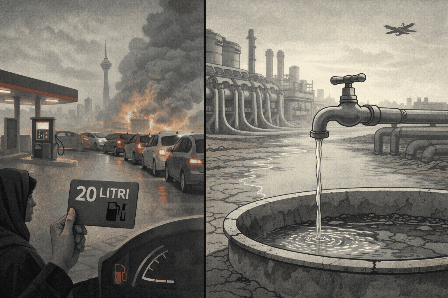 Medio Oriente, escalation senza freni: la guerra colpisce energia e acqua