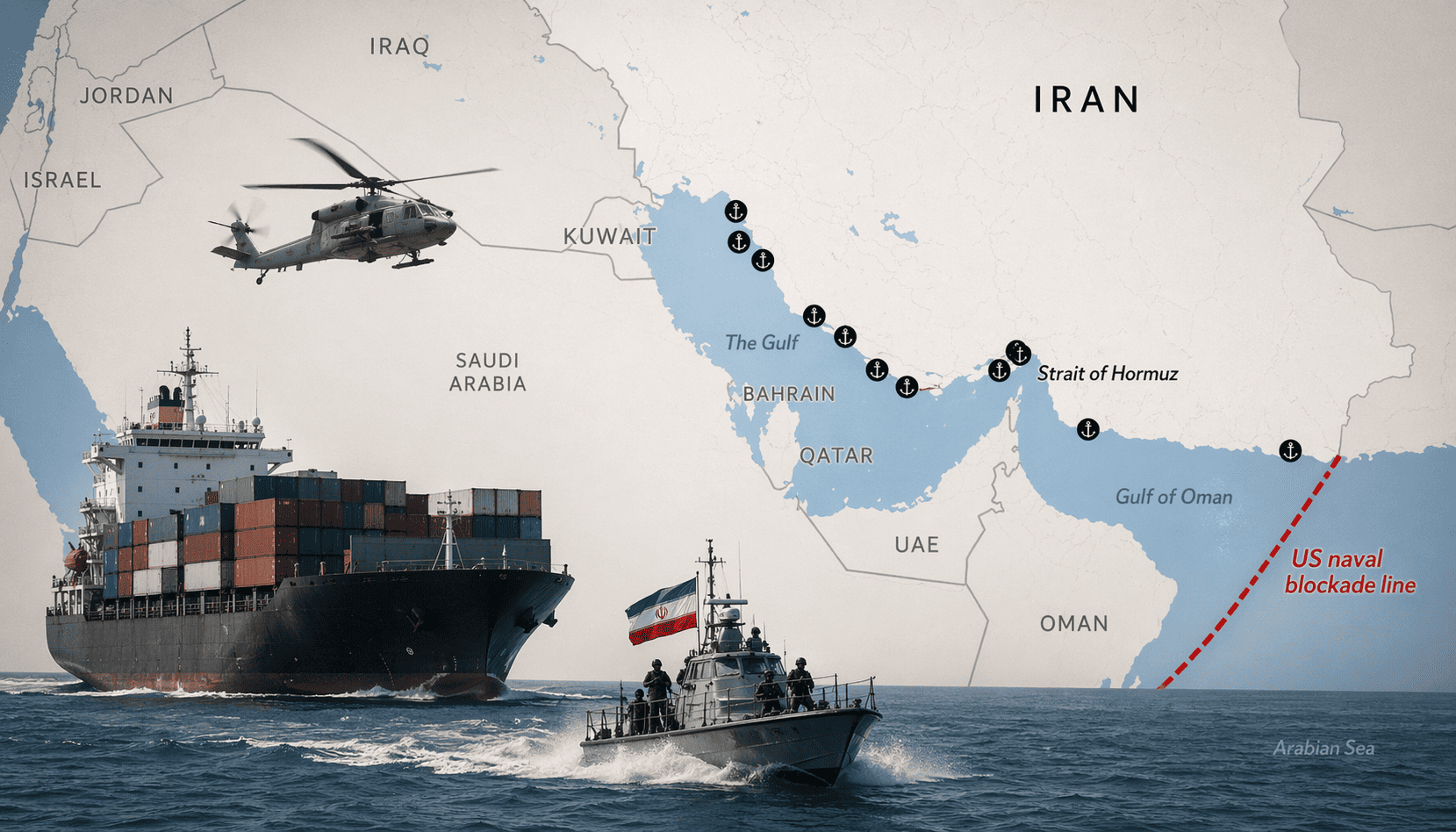 L'Iran sequestra due portacontainer nello Stretto di Hormuz poche ore dopo la proroga del cessate il fuoco