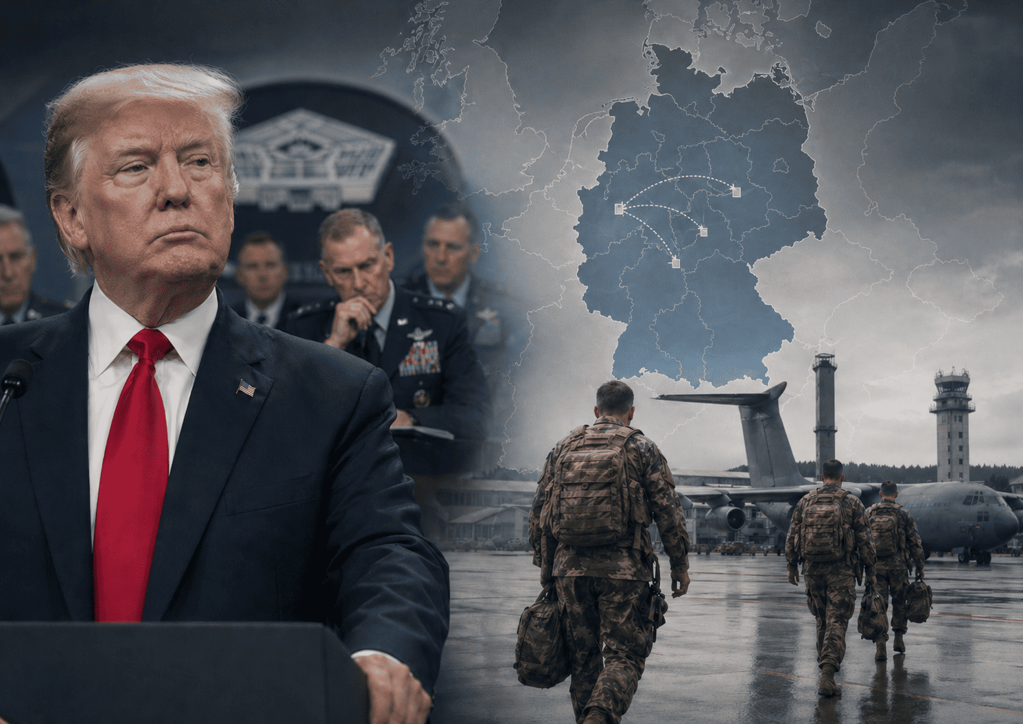 Trump minaccia il ritiro delle truppe dalla Germania, il Pentagono colto alla sprovvista