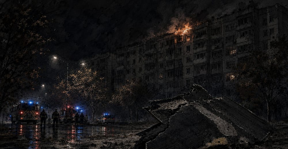 Un drone russo colpisce un palazzo in Romania, due civili feriti