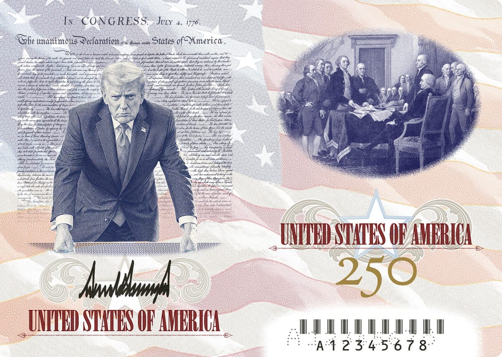 Trump mette la sua foto sul nuovo passaporto americano