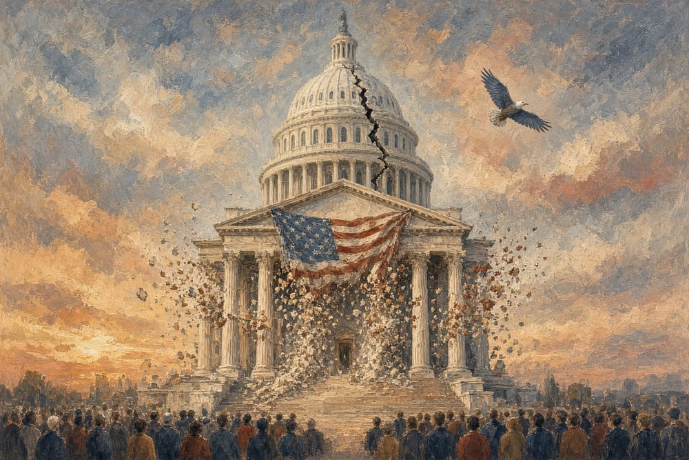 Gli esperti alzano il voto alla democrazia americana, ma resta vicino a un regime illiberale