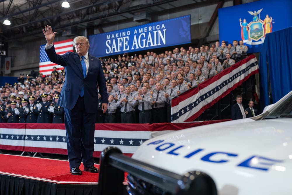 Trump punta sul calo della criminalità per le elezioni
