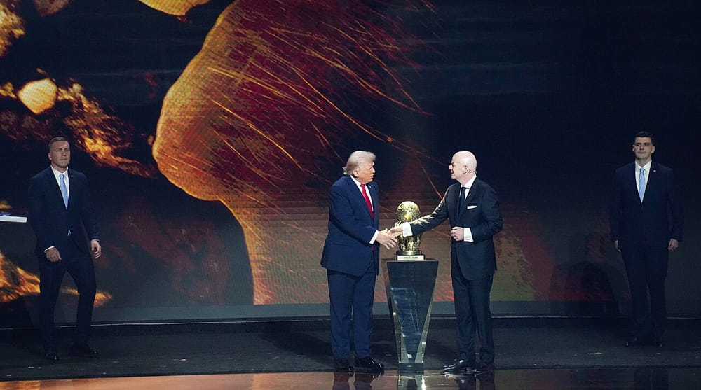Trump difende Infantino: la FIFA farebbe "un errore terribile" a sostituirlo
