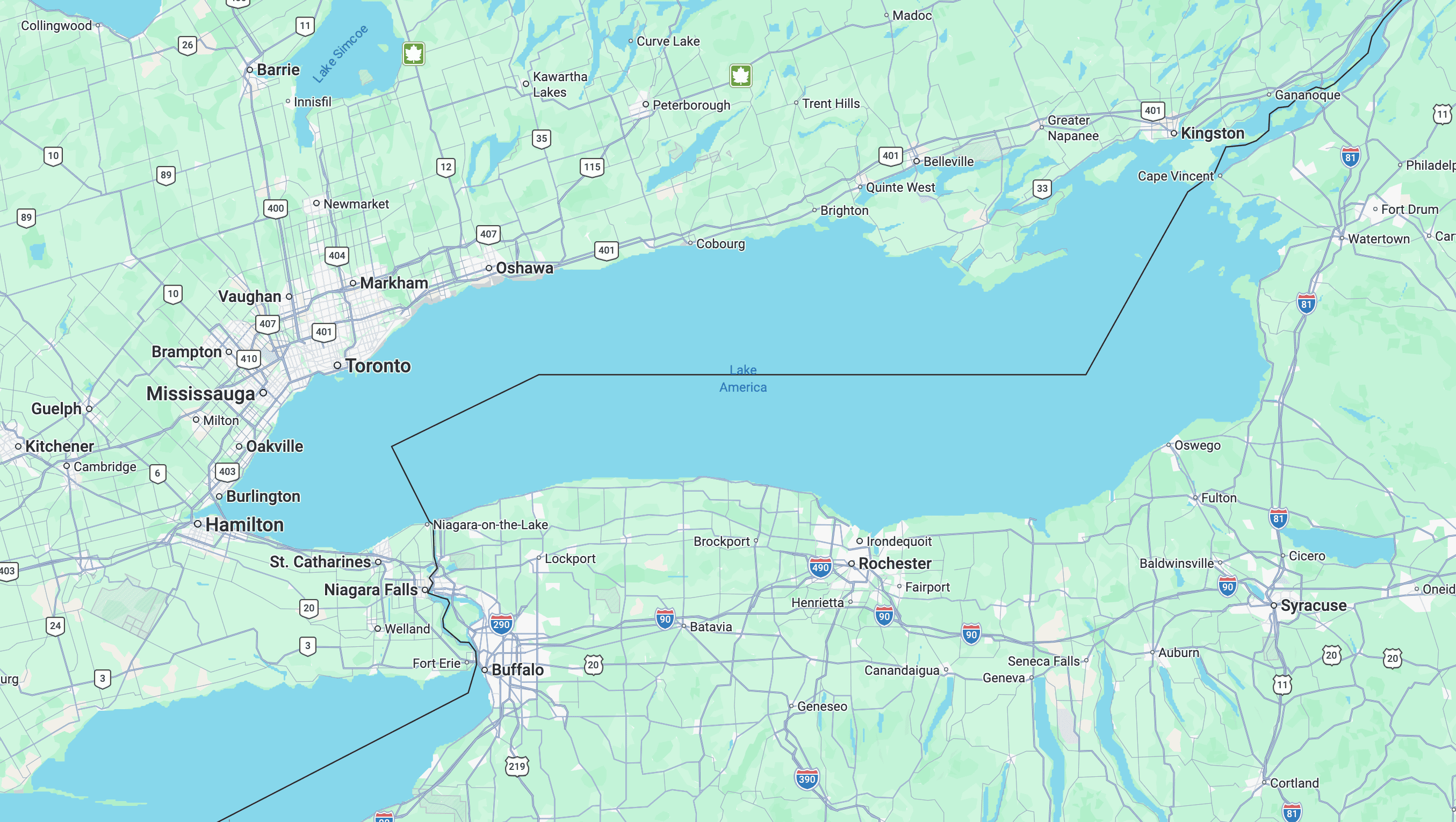 Lake America: Google si adegua, Apple e MapQuest no