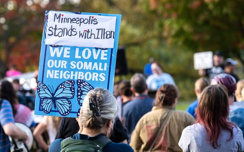 È stata perquisita la casa della deputata dem Ilhan Omar