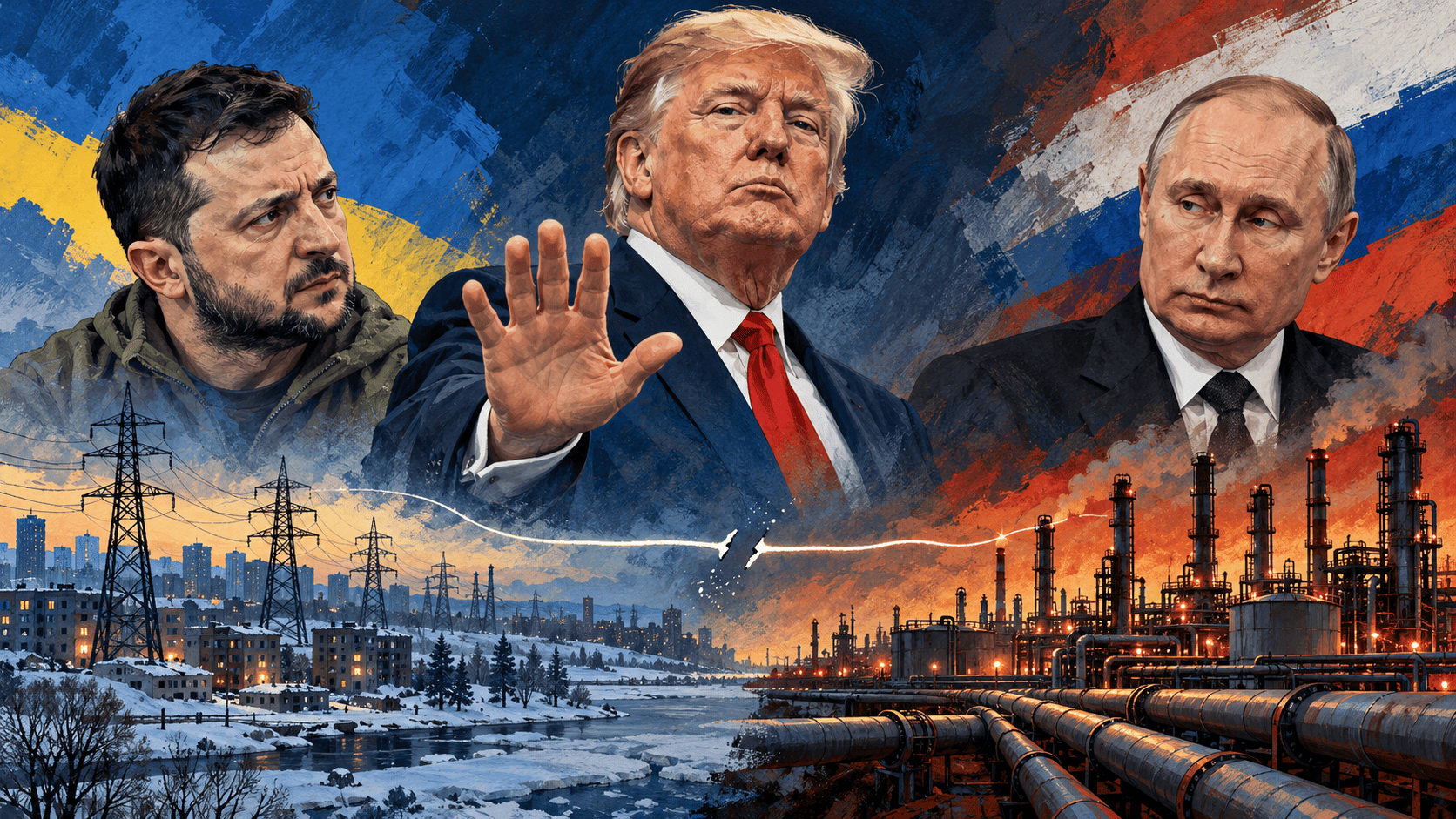 Trump annuncia una tregua sull'energia tra Russia e Ucraina, ma Kyiv non ne sa nulla