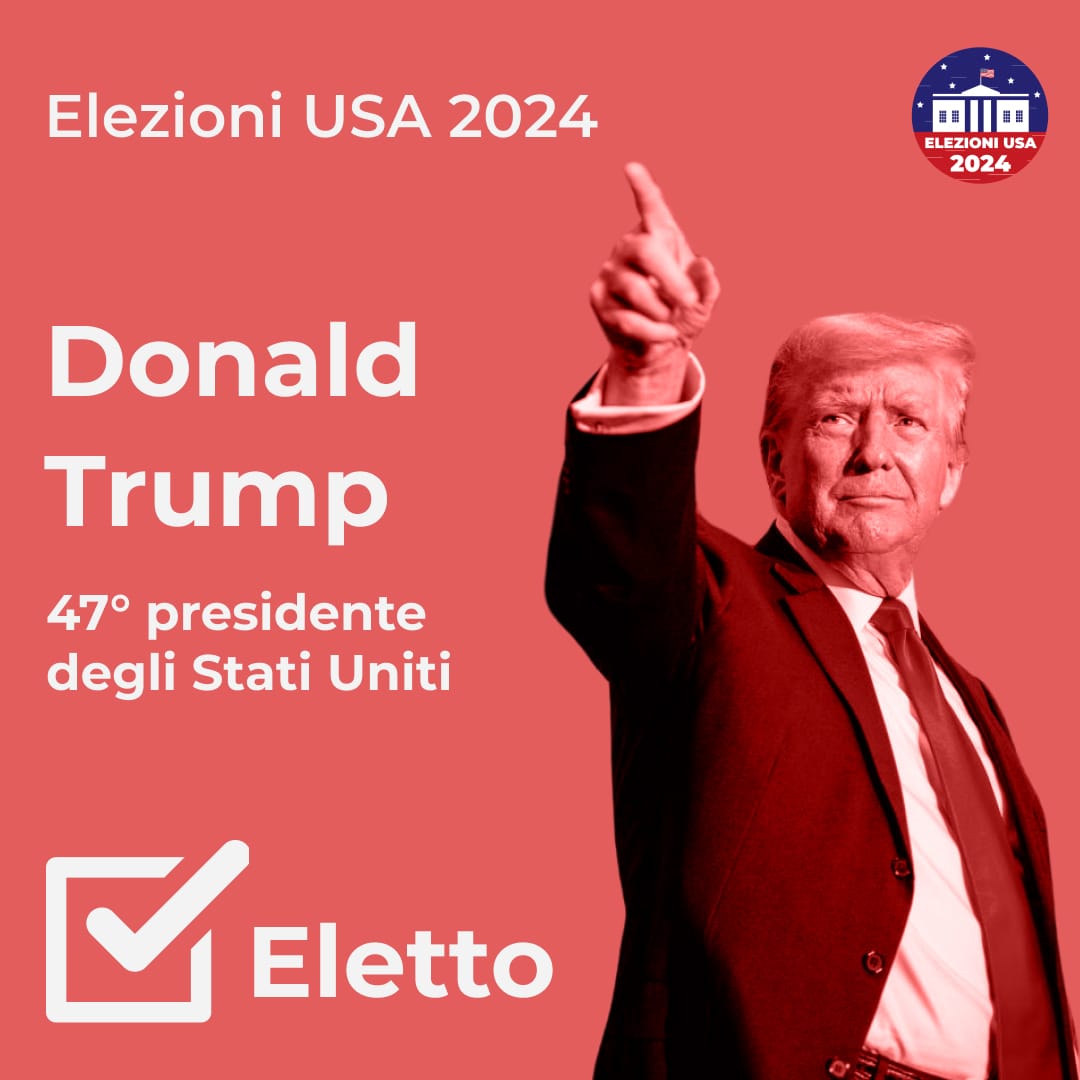 Donald Trump ha vinto le elezioni