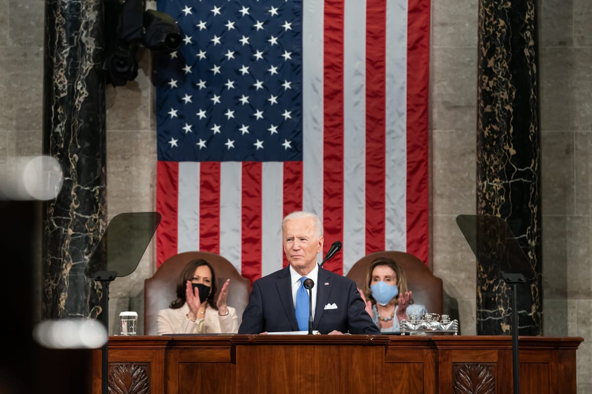 Il primo discorso di Joe Biden al Congresso