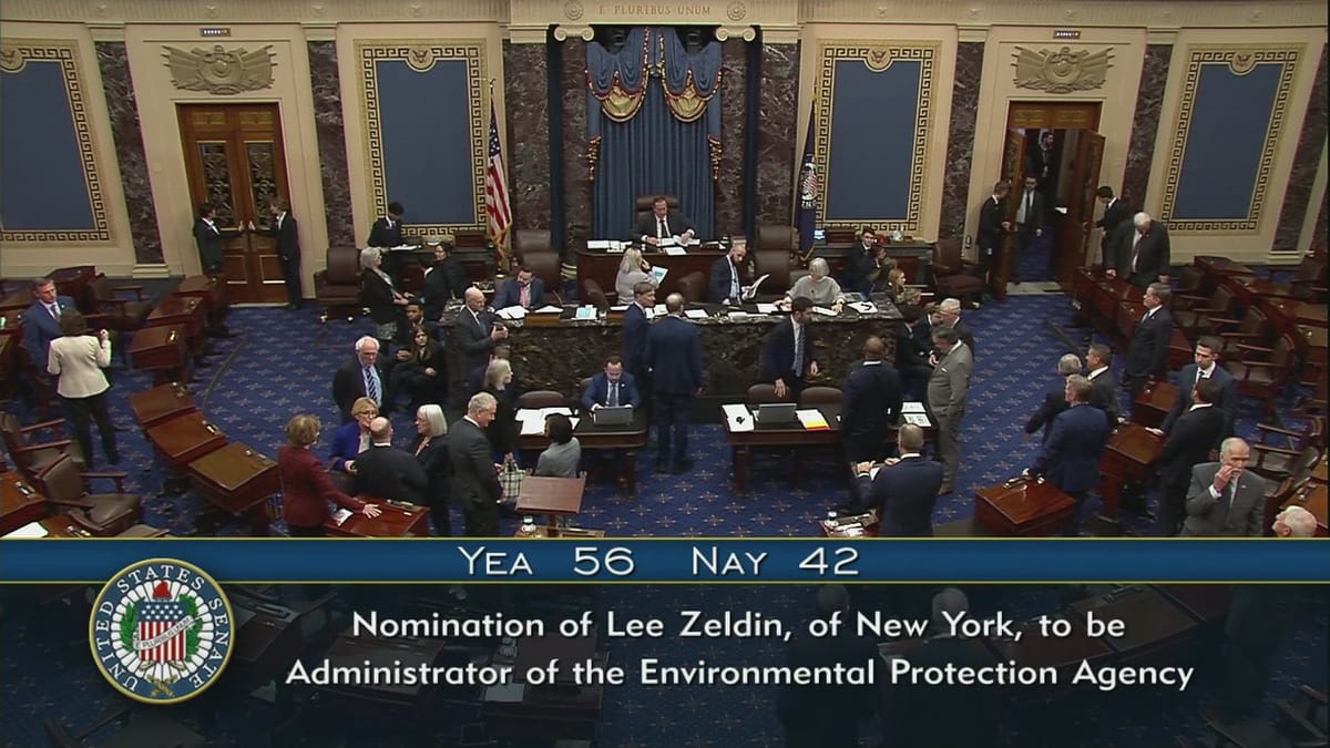 Il Senato conferma Lee Zeldin alla guida dell'EPA: svolta conservatrice nella politica ambientale USA