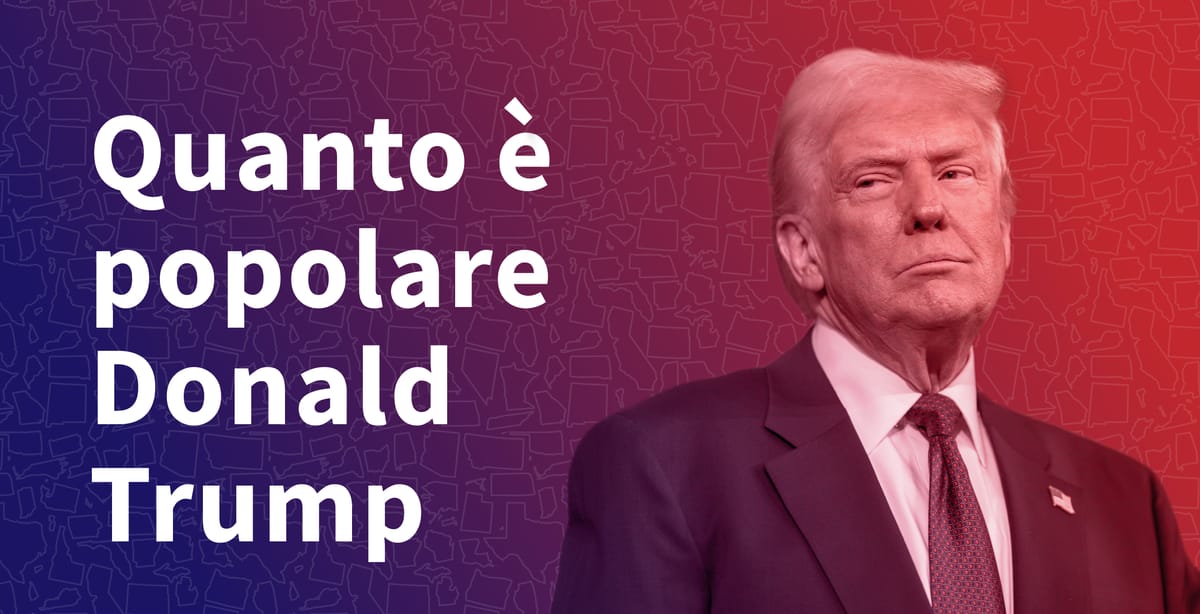 I sondaggi sull'approvazione di Donald Trump