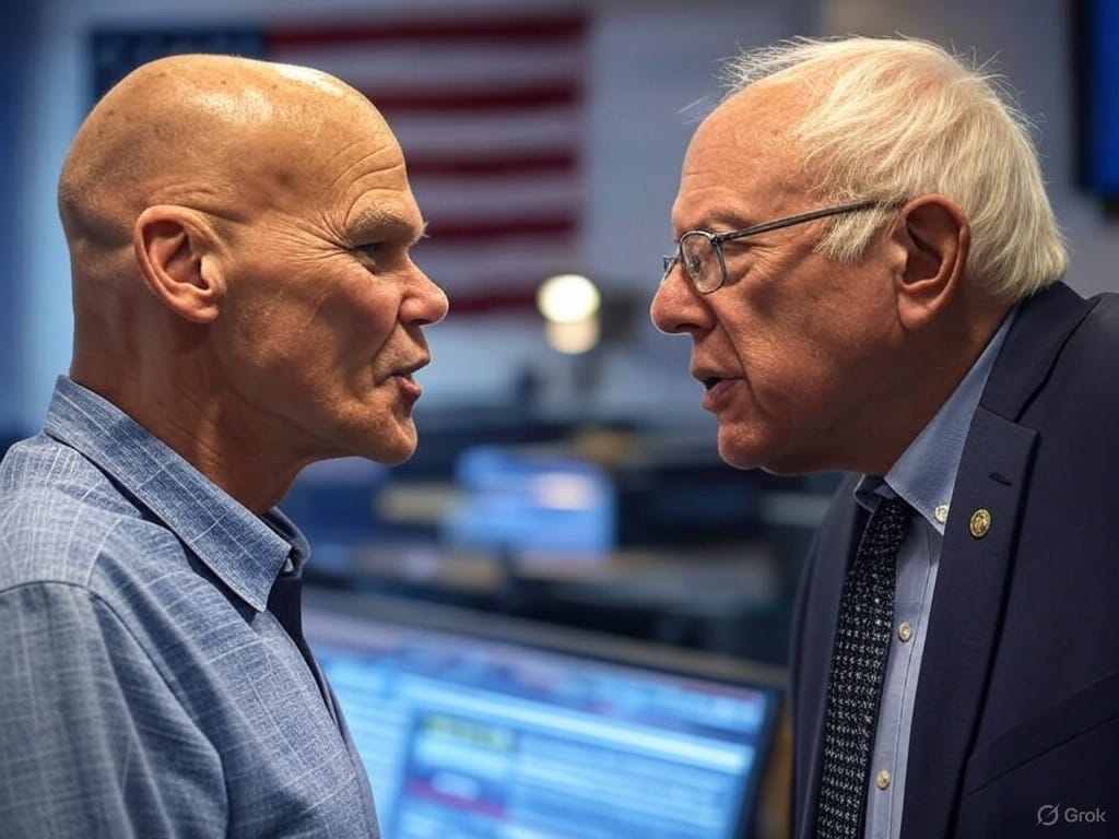 Sanders contro Carville: "I democratici hanno giocato a fare i morti per troppi anni"