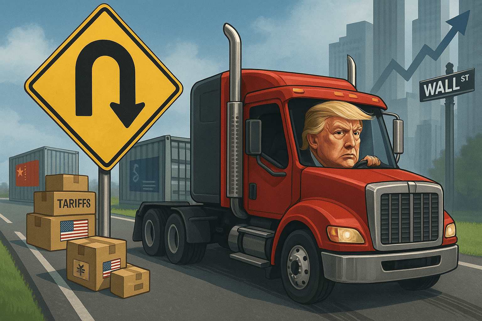Trump cambia strategia sui dazi: retromarcia calcolata o risposta alla pressione dei mercati?