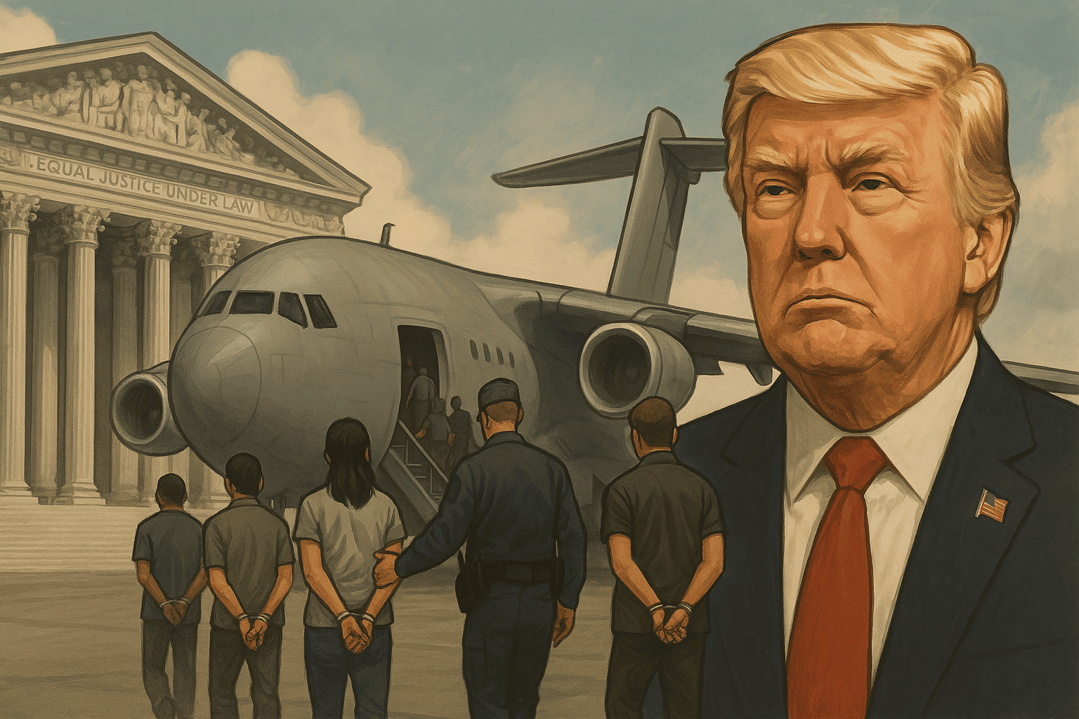 La Corte Suprema ordina all'Amministrazione Trump di riportare negli Stati Uniti un uomo espulso per errore