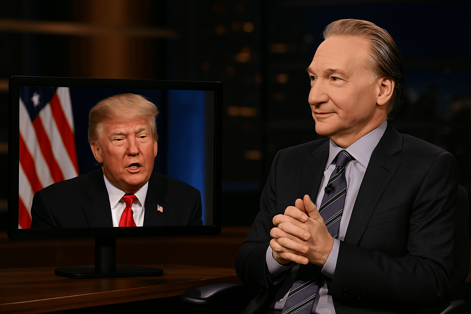 Bill Maher dopo l’incontro con Trump: “Grazioso e misurato, non come me lo aspettavo”