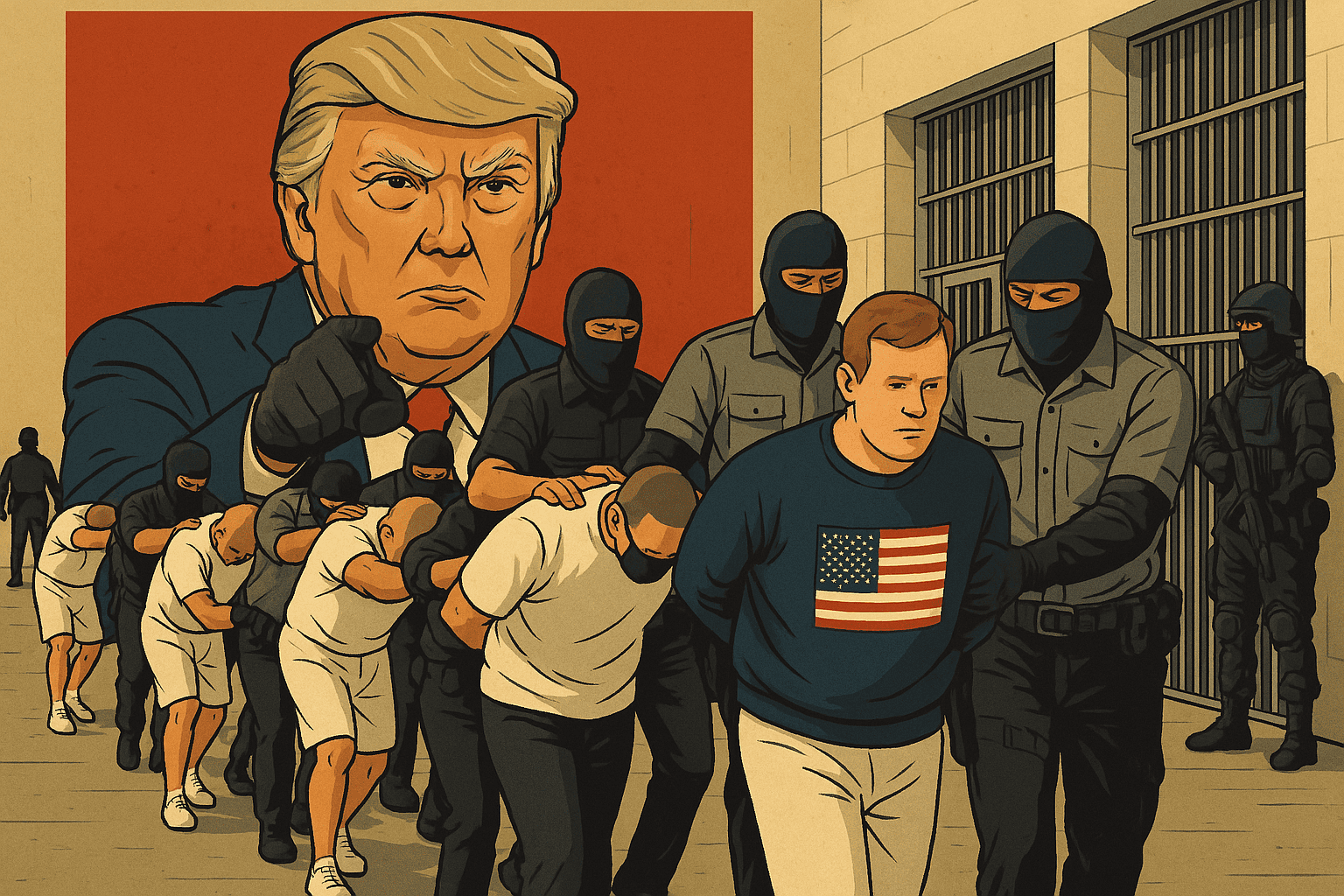 Trump minaccia di mandare cittadini americani nelle carceri salvadoregne