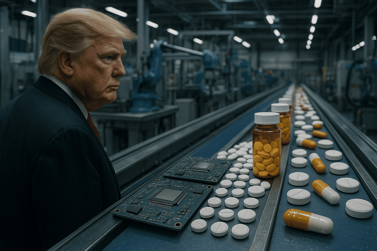 Trump pronto ad annunciare nuovi dazi su semiconduttori e prodotti farmaceutici