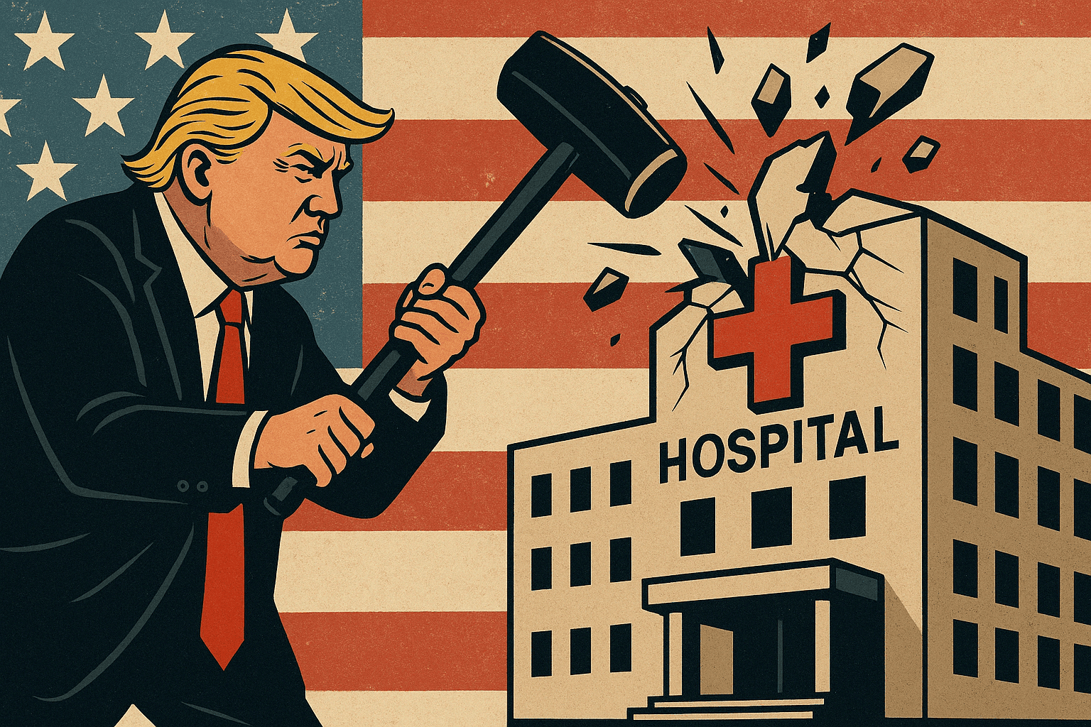 Trump propone un taglio di 40 miliardi di dollari al bilancio della Sanità americana