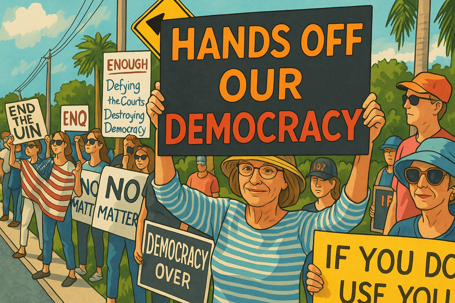 Manifestazioni in tutti gli Stati Uniti contro l’amministrazione Trump