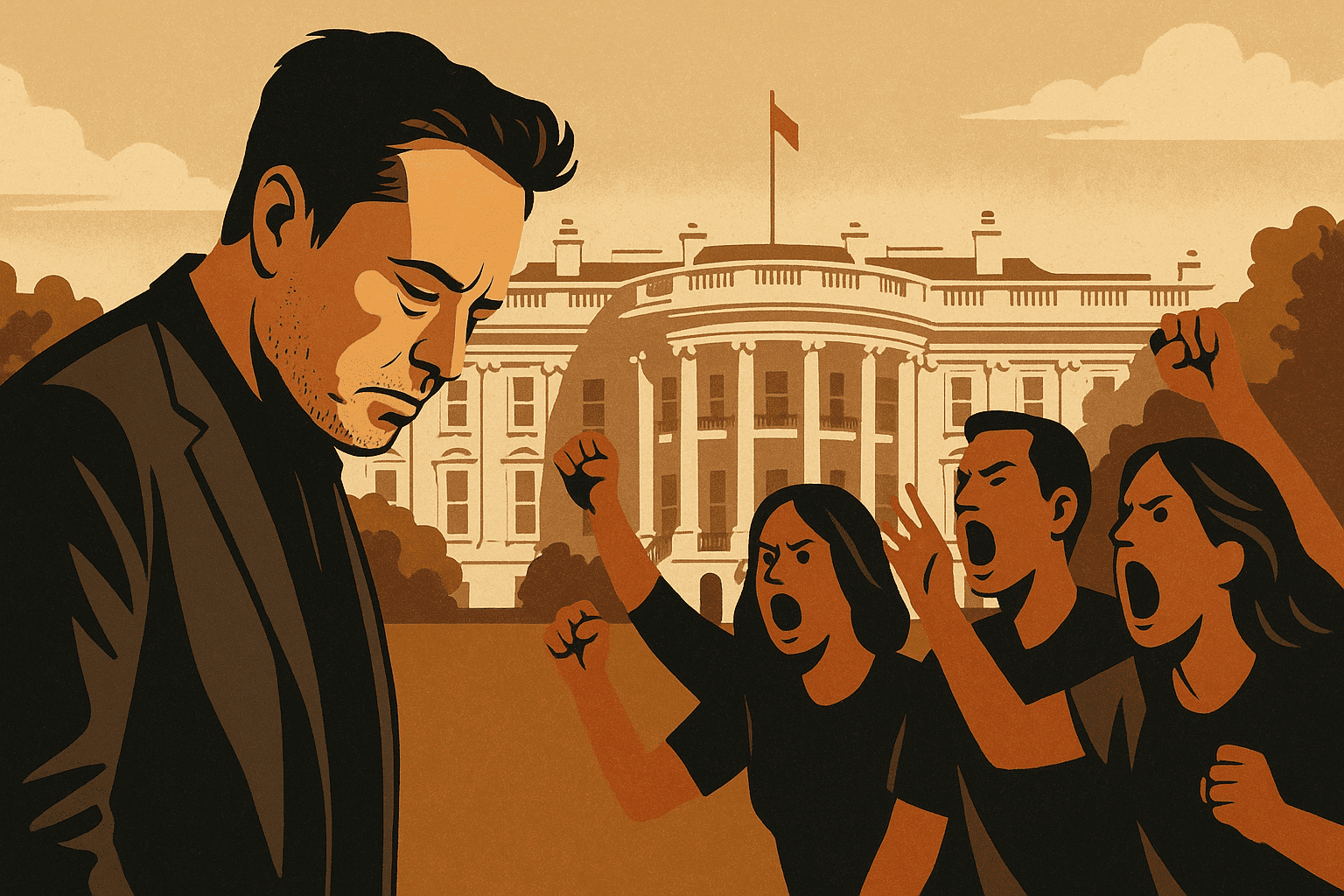 Musk perde consensi mentre la sua influenza politica si riduce
