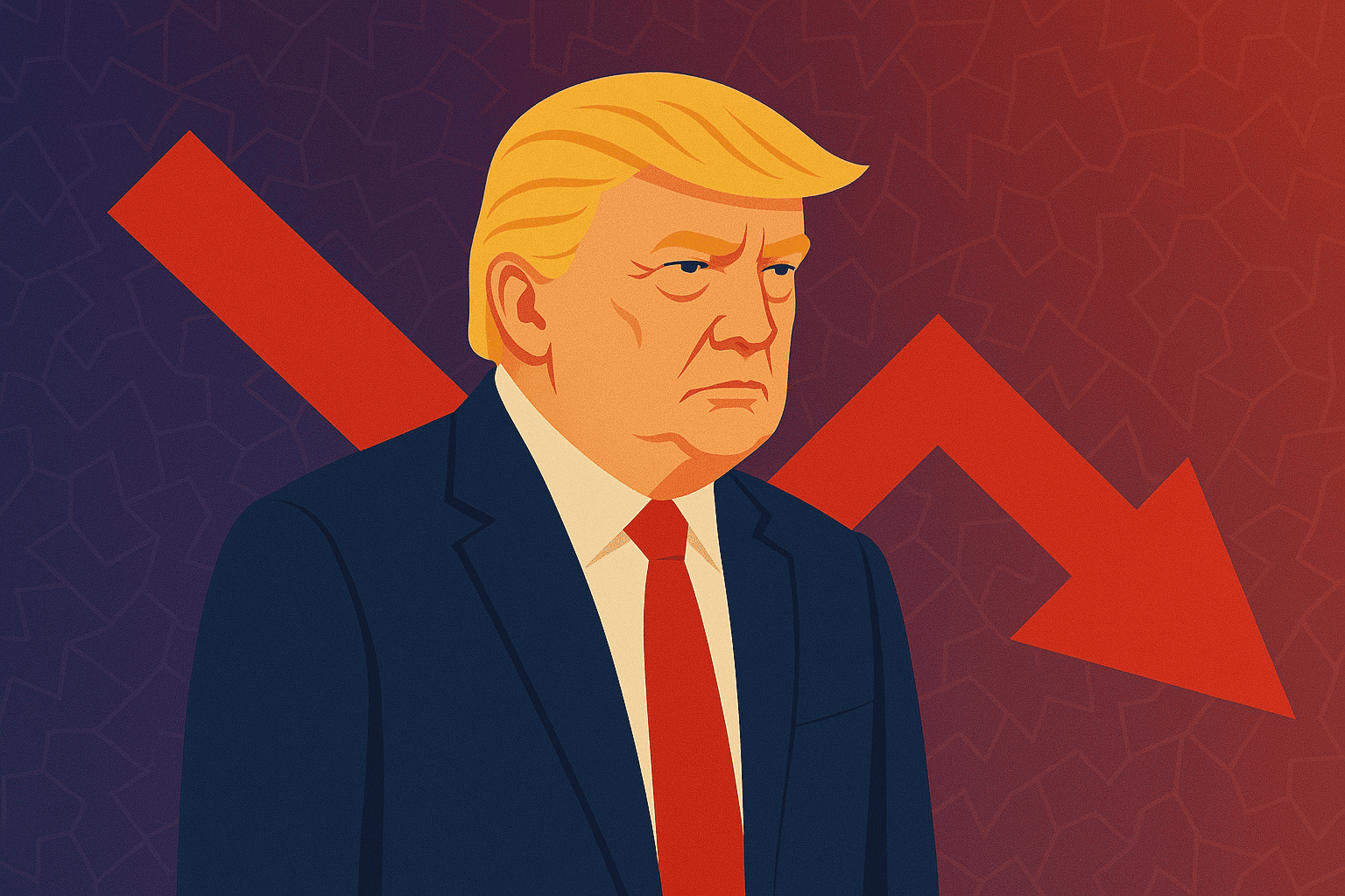 Popolarità Trump, prosegue il momento negativo: tutti i dati (aggiornamento 6 aprile)