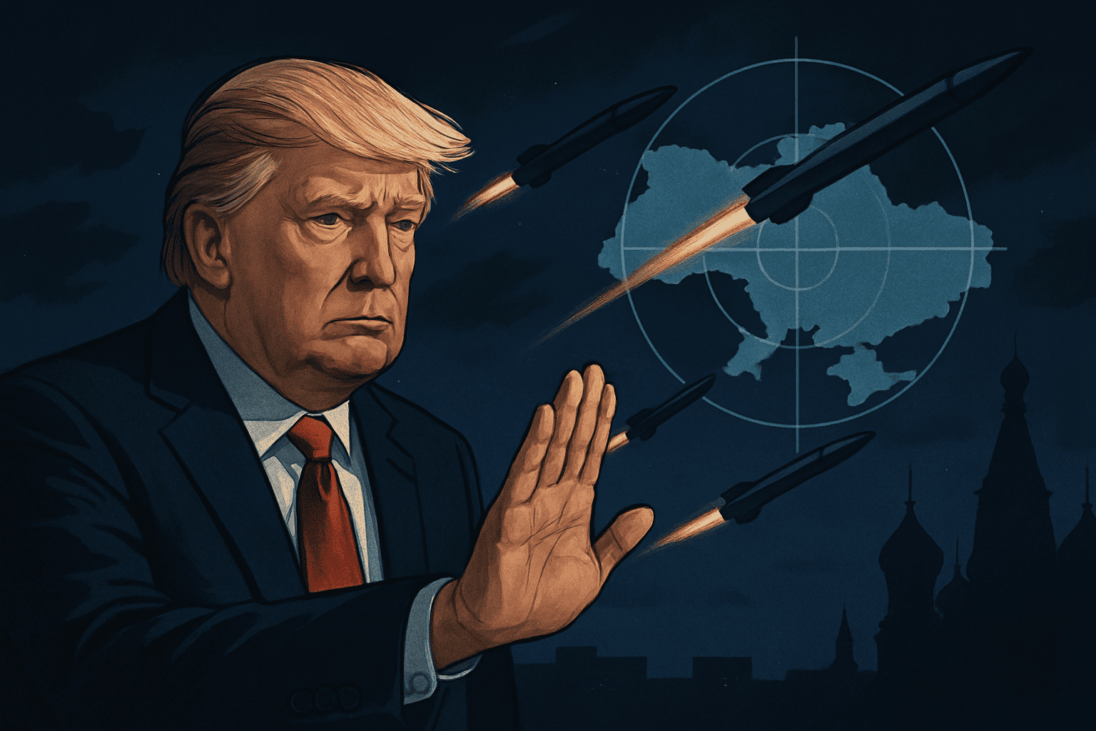 Trump chiede alla Russia di fermare gli attacchi missilistici contro l'Ucraina