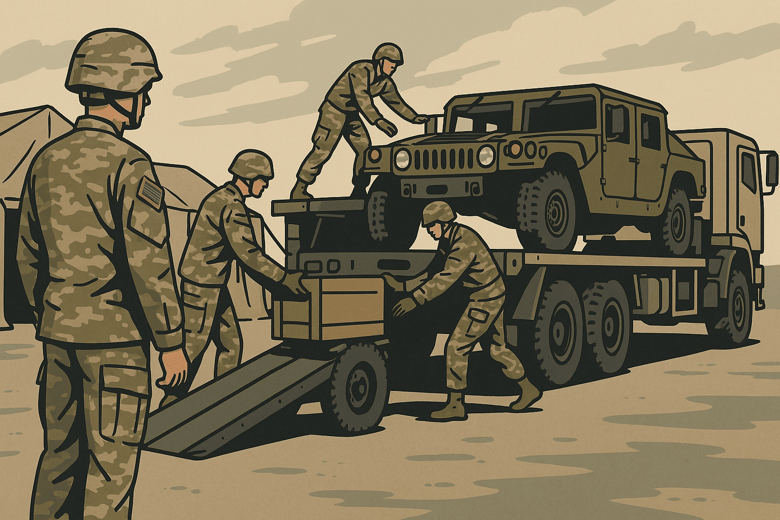 Gli Stati Uniti ritirano le truppe da Jasionka: la NATO assume la guida logistica verso l’Ucraina