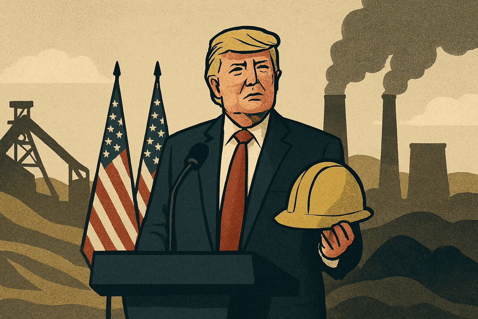 Trump cerca di rilanciare l'industria del carbone