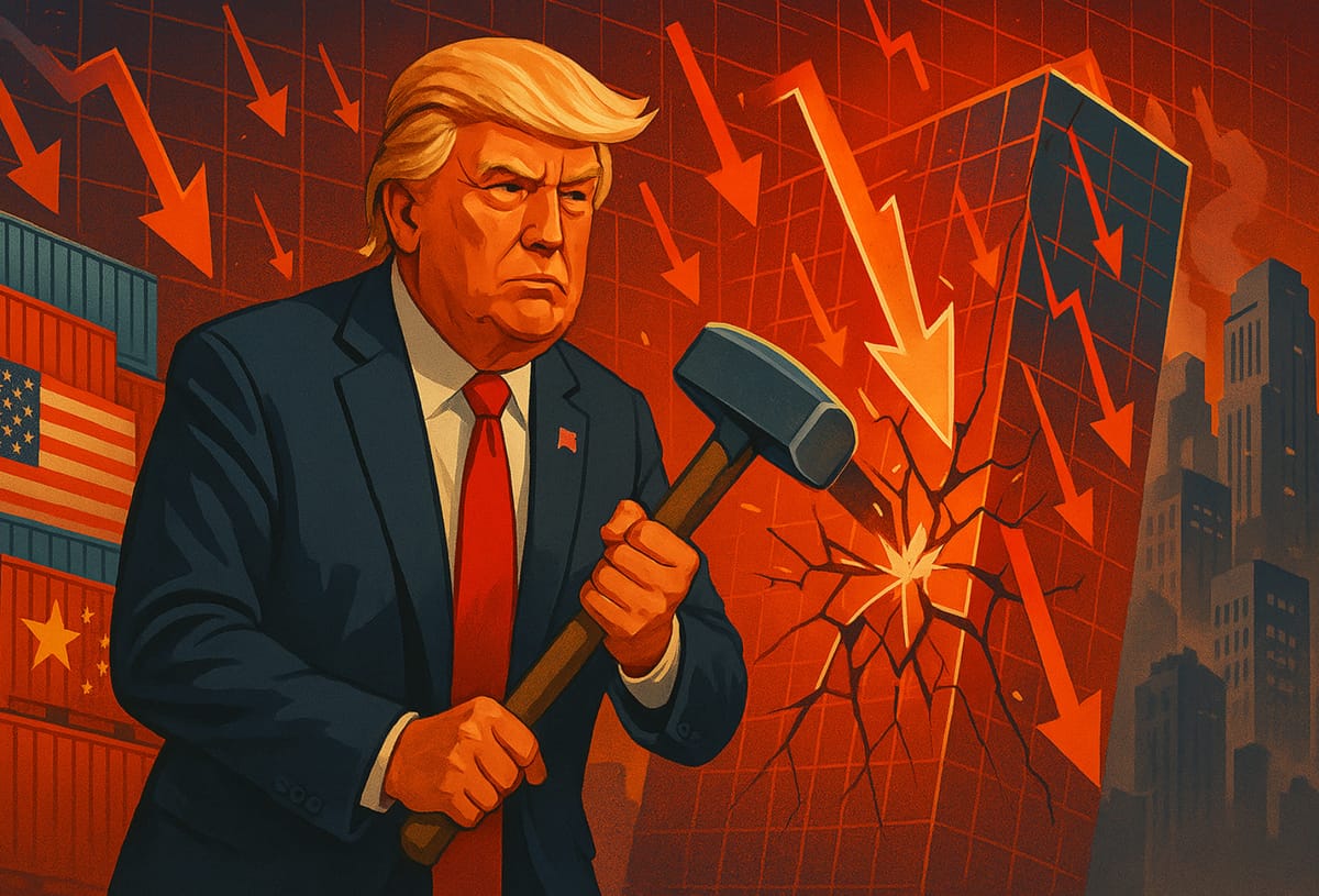 Trump difende i dazi come "rivoluzione economica" nonostante il panico nei mercati