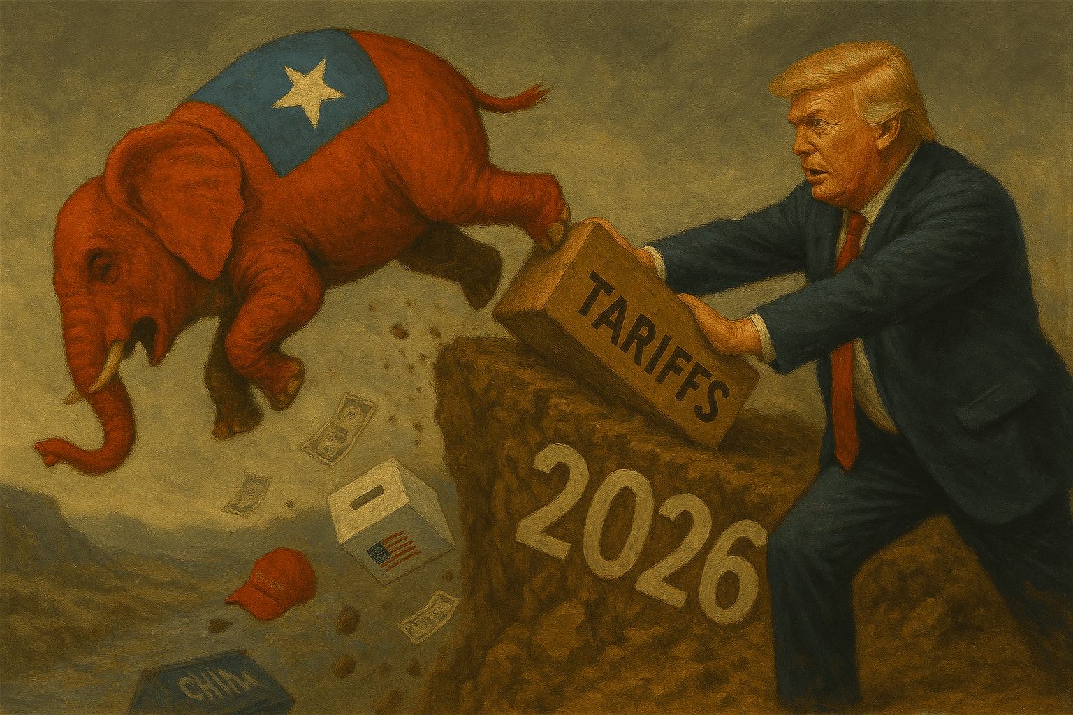 La guerra dei dazi di Trump preoccupa i repubblicani in vista delle elezioni di midterm del 2026