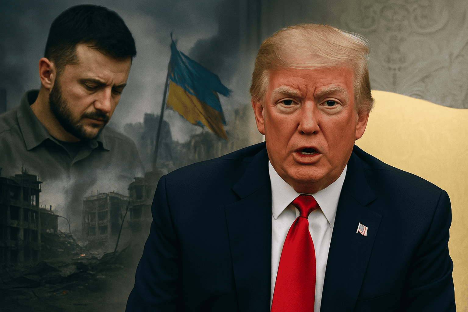 Trump accusa nuovamente Zelensky di aver iniziato la guerra contro la Russia