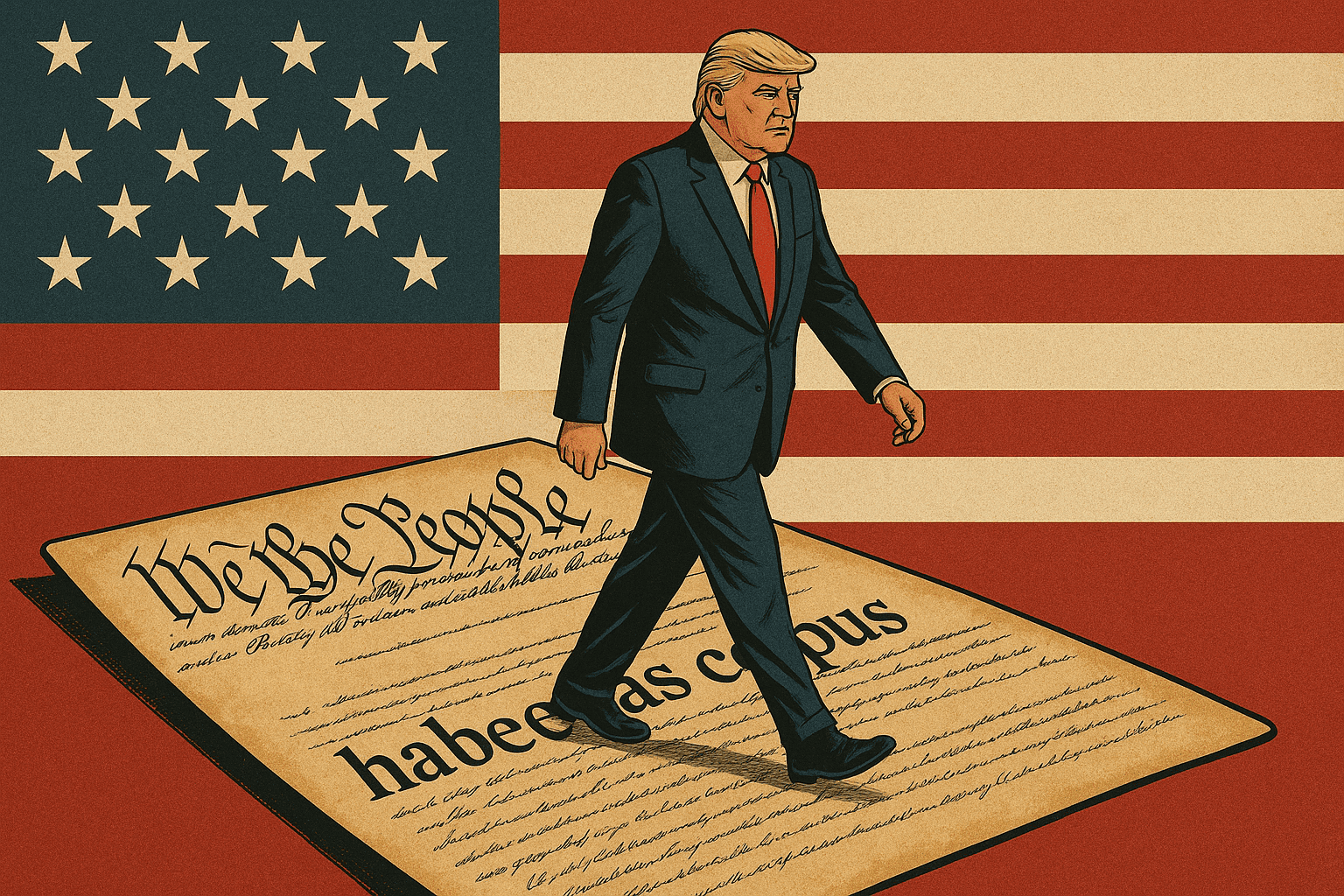 Trump valuta la sospensione dell’habeas corpus per contrastare l’immigrazione