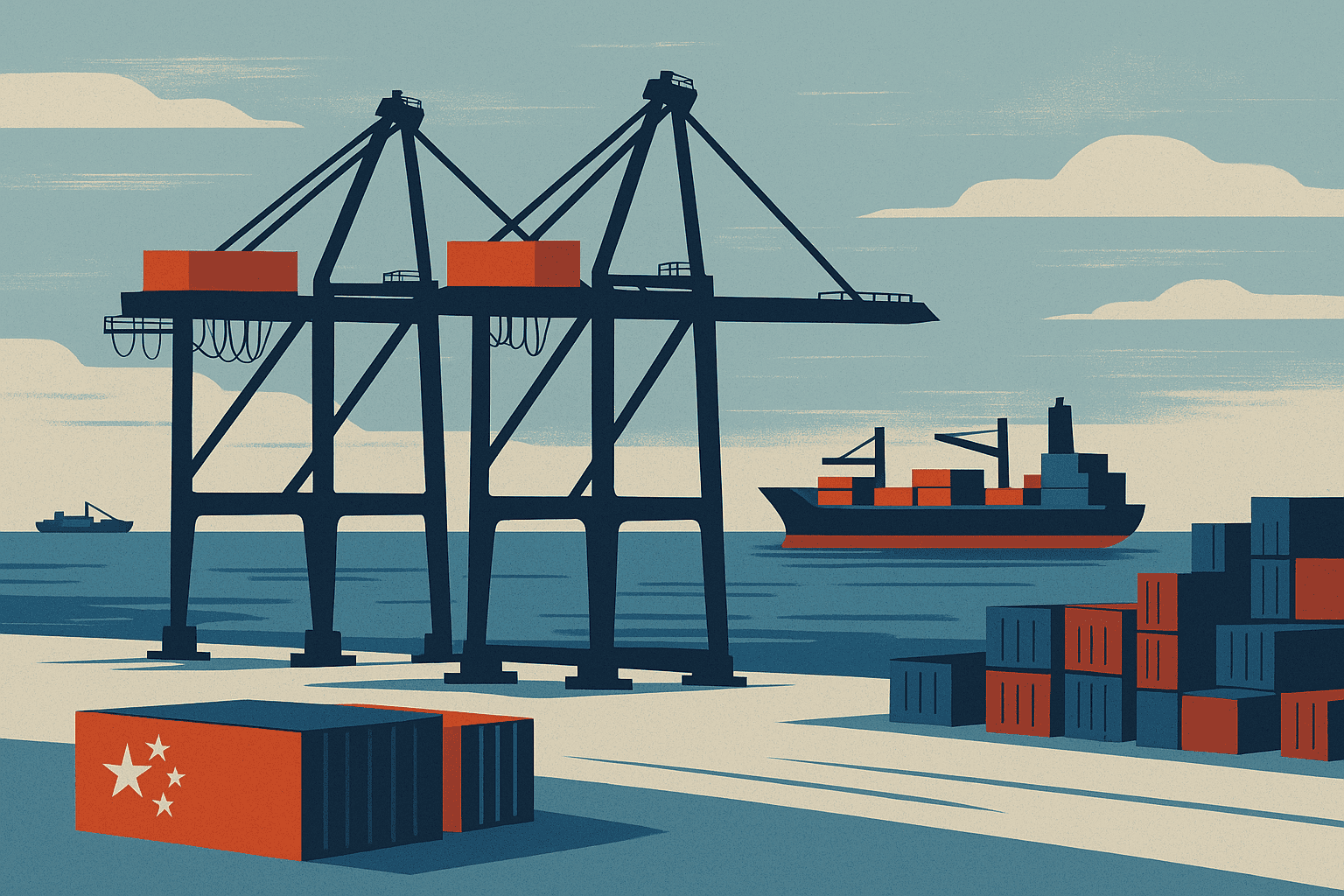 Il porto di Los Angeles si sta fermando a causa dei dazi di Trump