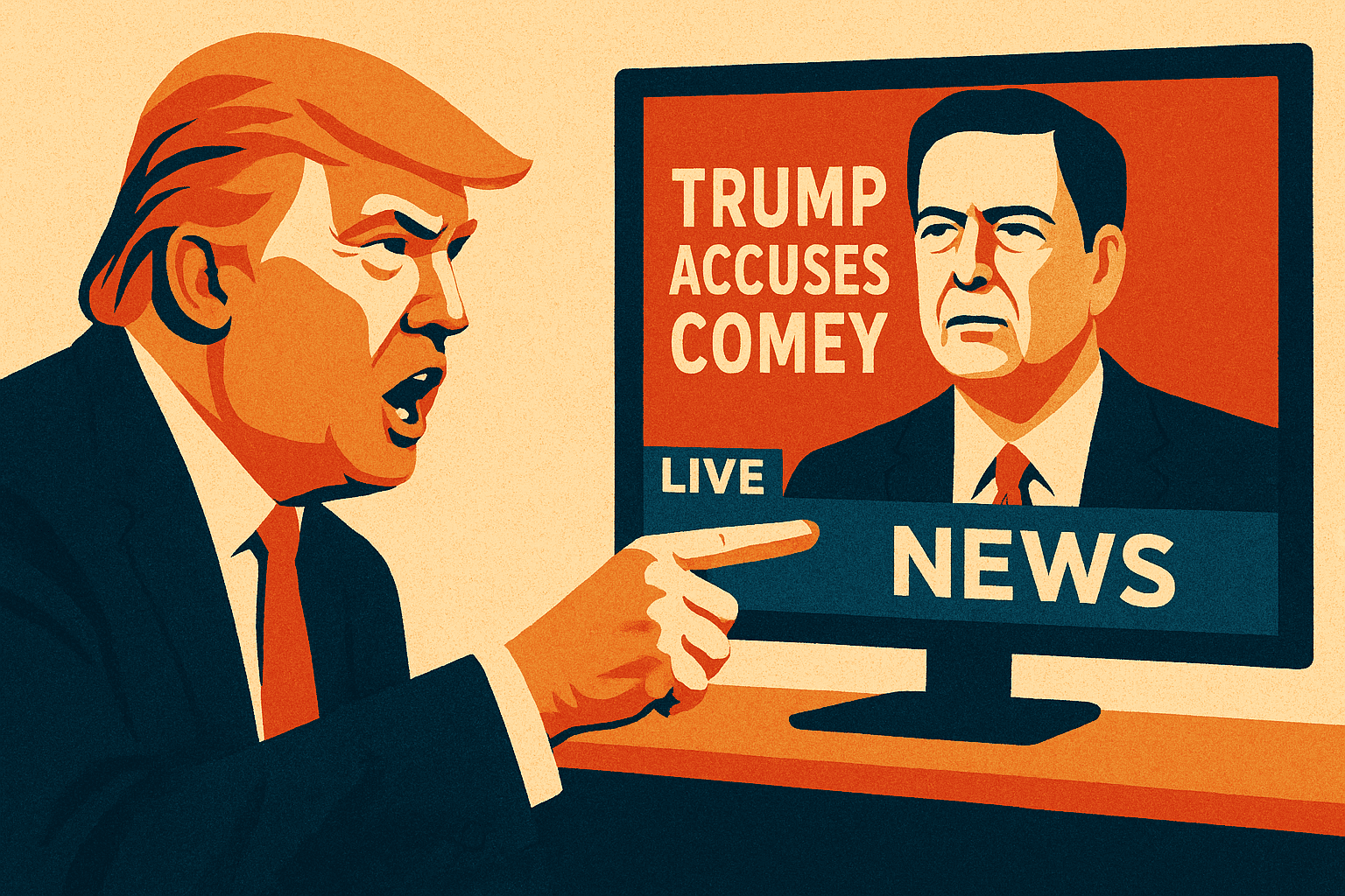 Trump accusa l'ex direttore dell'FBI di incitamento all’assassinio per un post