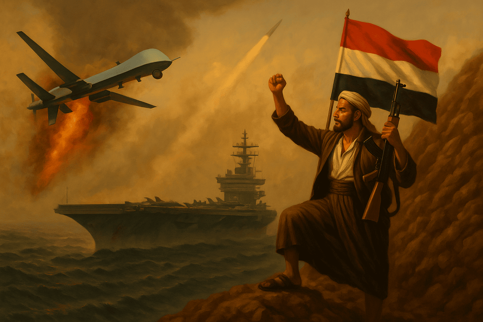 Trump ha interrotto la campagna militare contro gli Houthi nel Mar Rosso senza ottenere alcun risultato