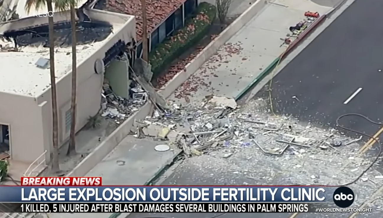 Esplosione davanti a una clinica per la fertilità in California: l’FBI parla di atto terroristico