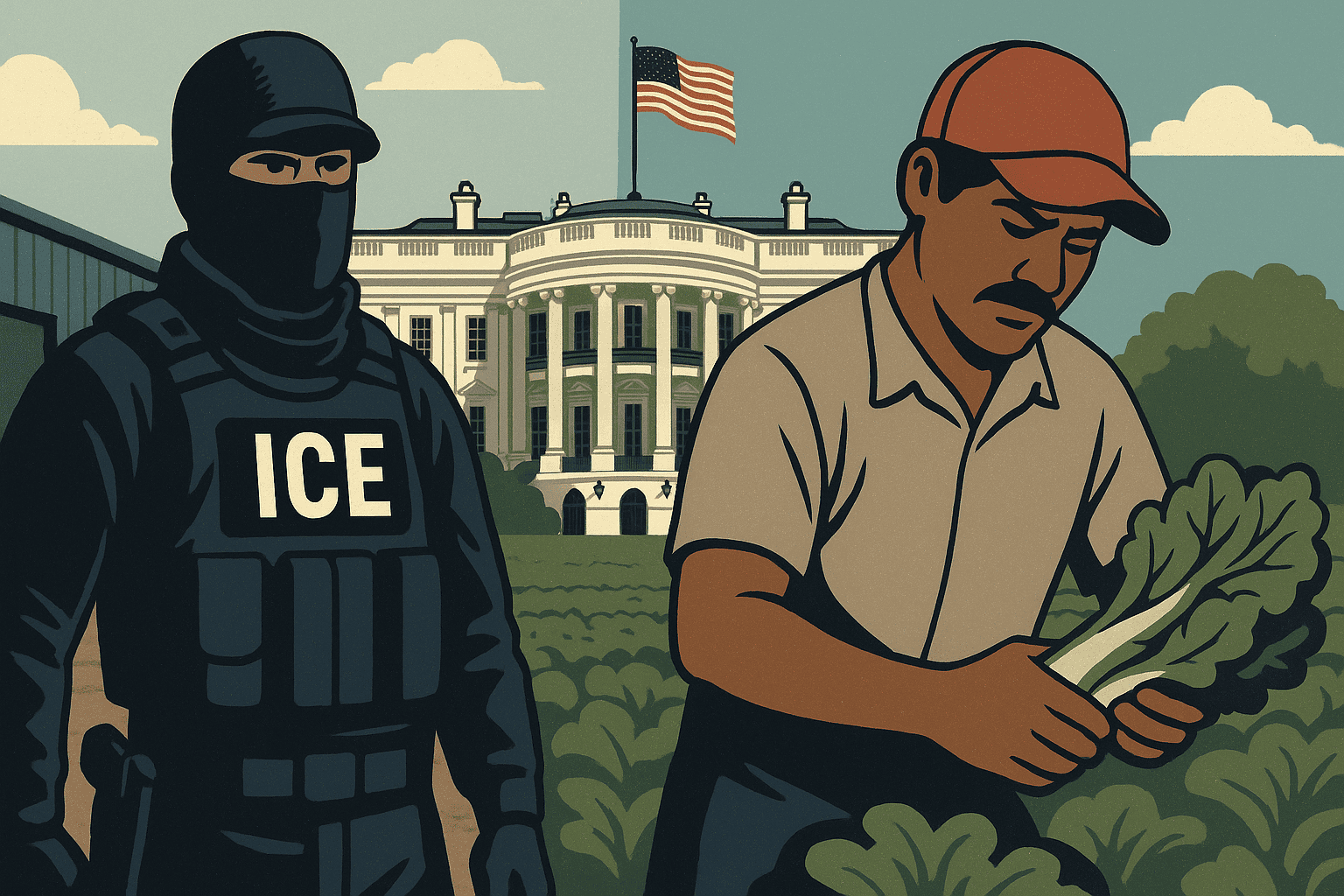 Trump sospende i controlli dell'immigrazione su agricoltura, ristorazione e ospitalità