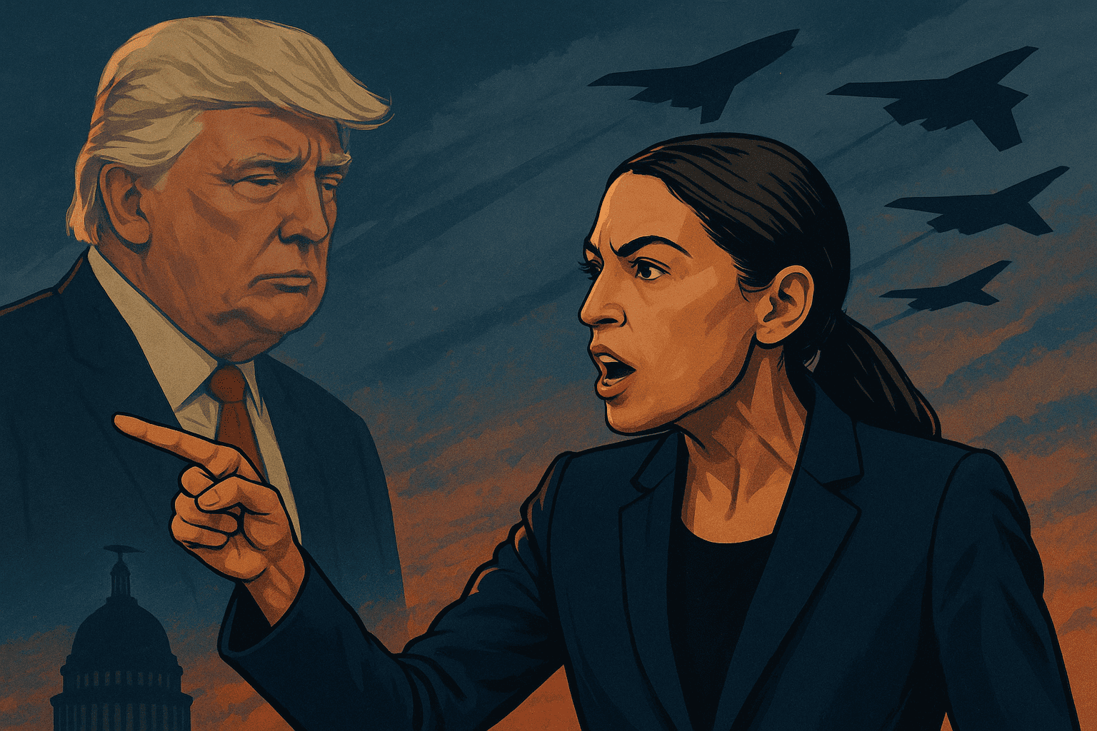 Alexandria Ocasio-Cortez propone l'impeachment di Trump per l'attacco all'Iran senza autorizzazione del Congresso