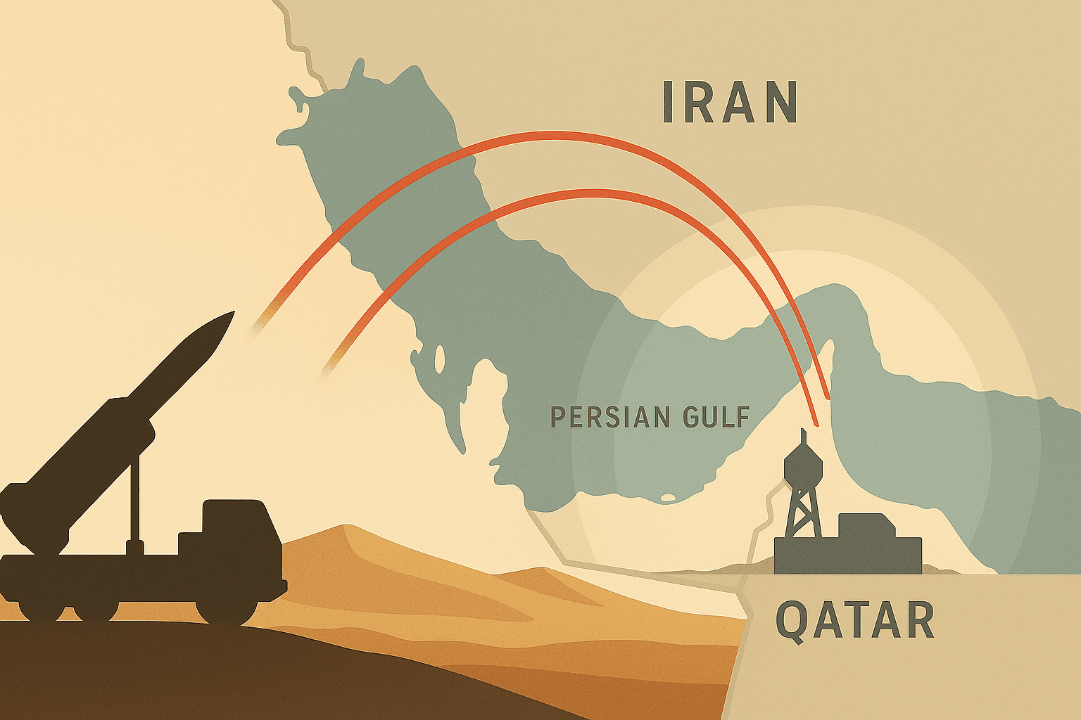 L'Iran attacca la base americana di Al Udeid in Qatar, nessuna vittima