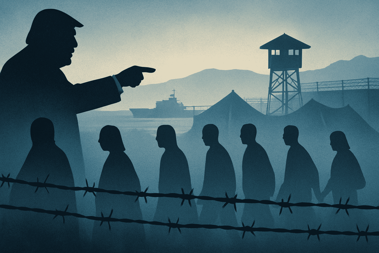 Trump intende accelerare i trasferimenti di migranti irregolari a Guantánamo, inclusi cittadini di Paesi alleati