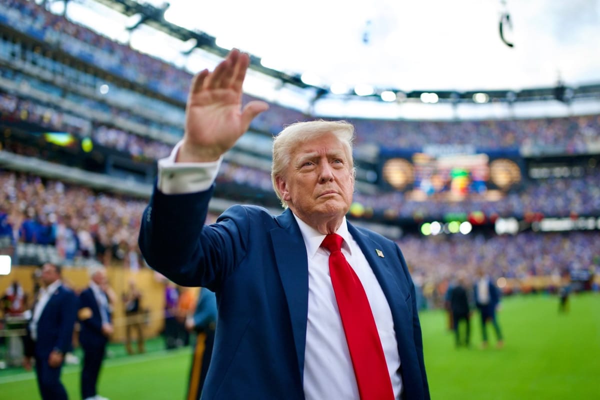 Trump fischiato alla finale del Club World Cup